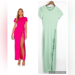 Revolve Mother of All Vivian Dress in Mint Green size small
